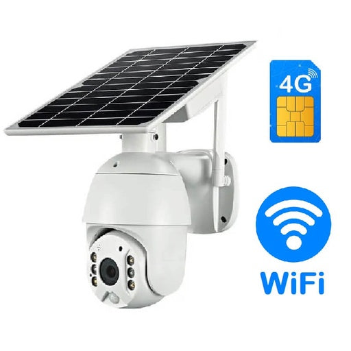 4G Solar CCTV camera - 4G SIM card Solar camera - 3MP