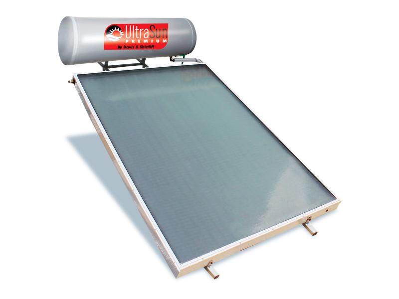 Ultra sun 300 Liters Solar Water Heater - flat panel solar water Heater