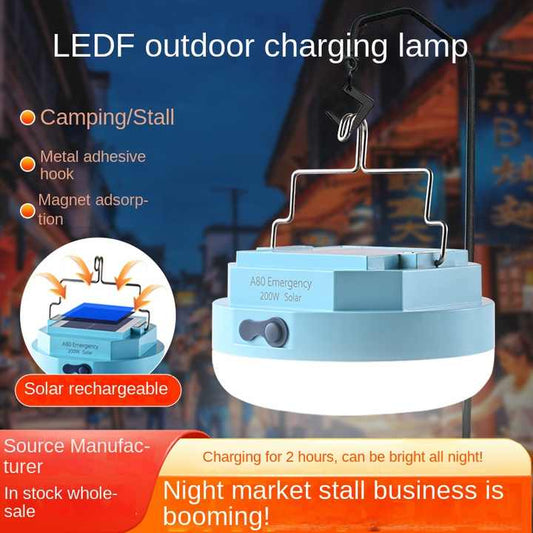 200 watts rechargeable emergency light - camping light