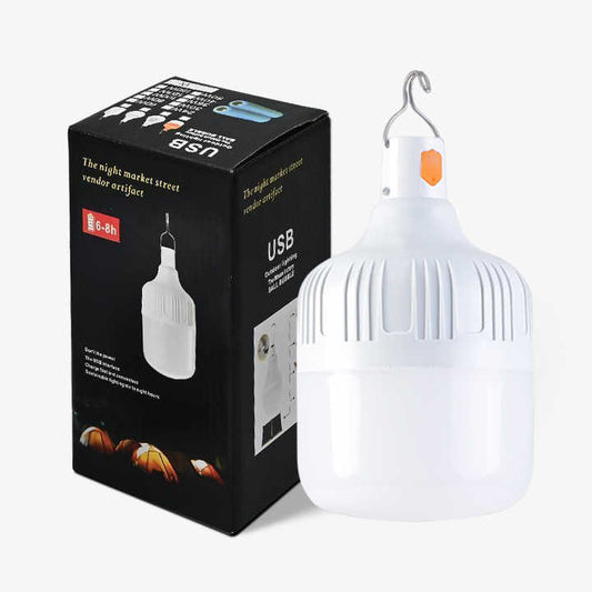 20 watts - 80 watts rechargeable emergency bulbs